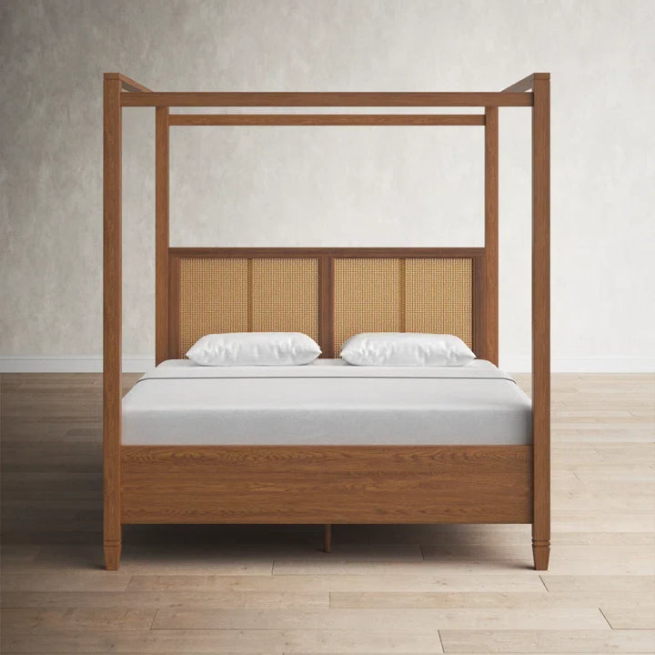 Rattan Bed King Size for Bedroom - Percy