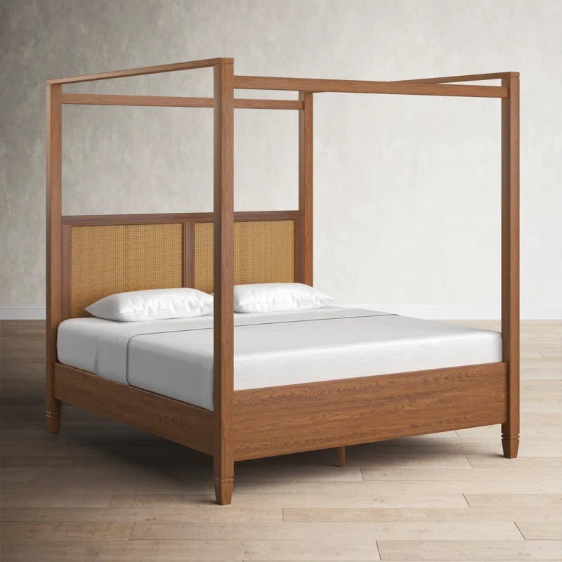 Rattan Bed King Size for Bedroom - Percy