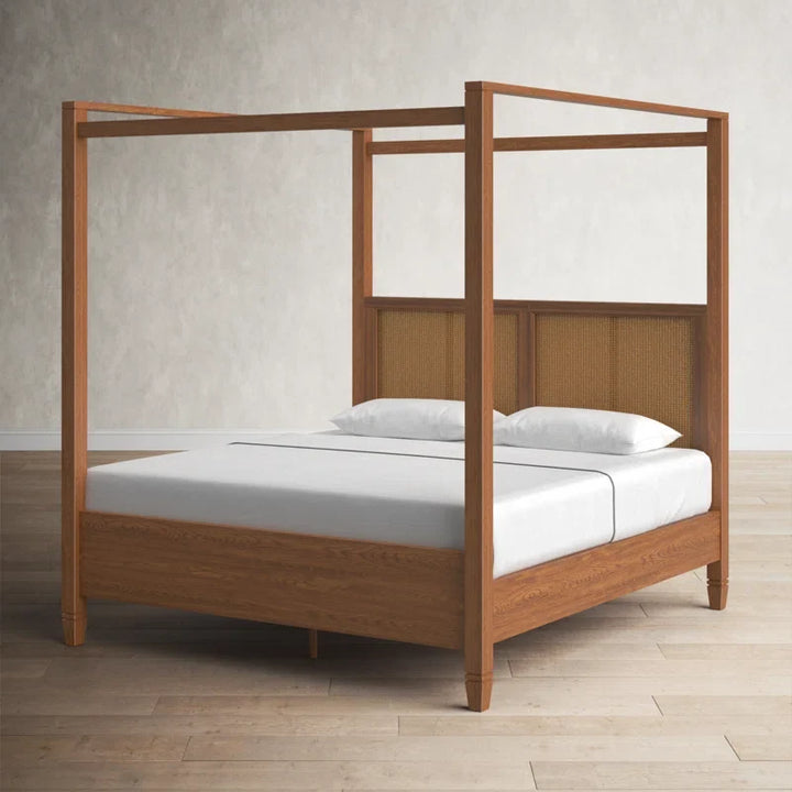 Rattan Bed King Size for Bedroom - Percy
