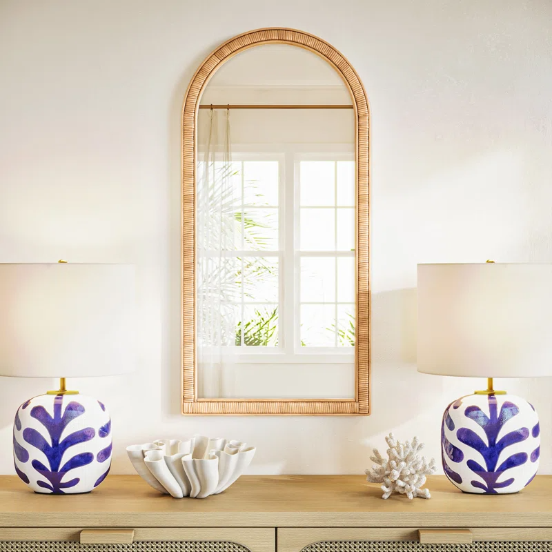 Rattan Wall Mirror - Sadika