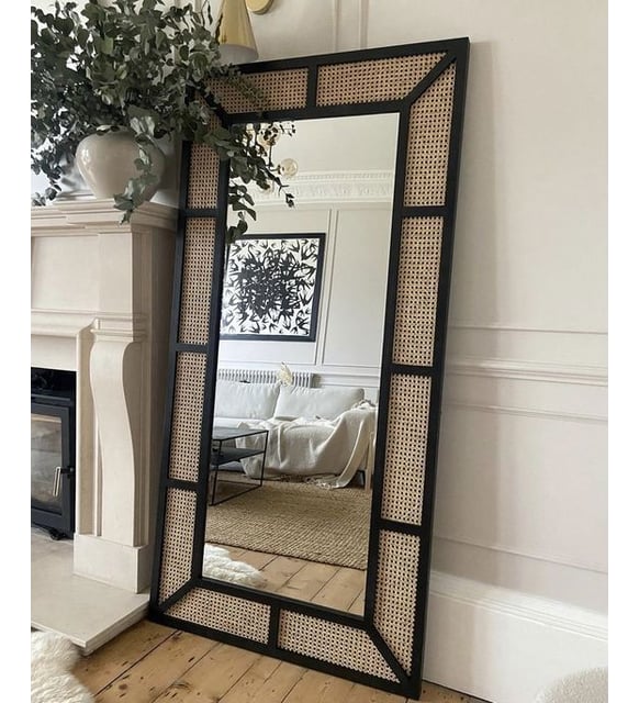 Rattan Wall Mirror - Adhira