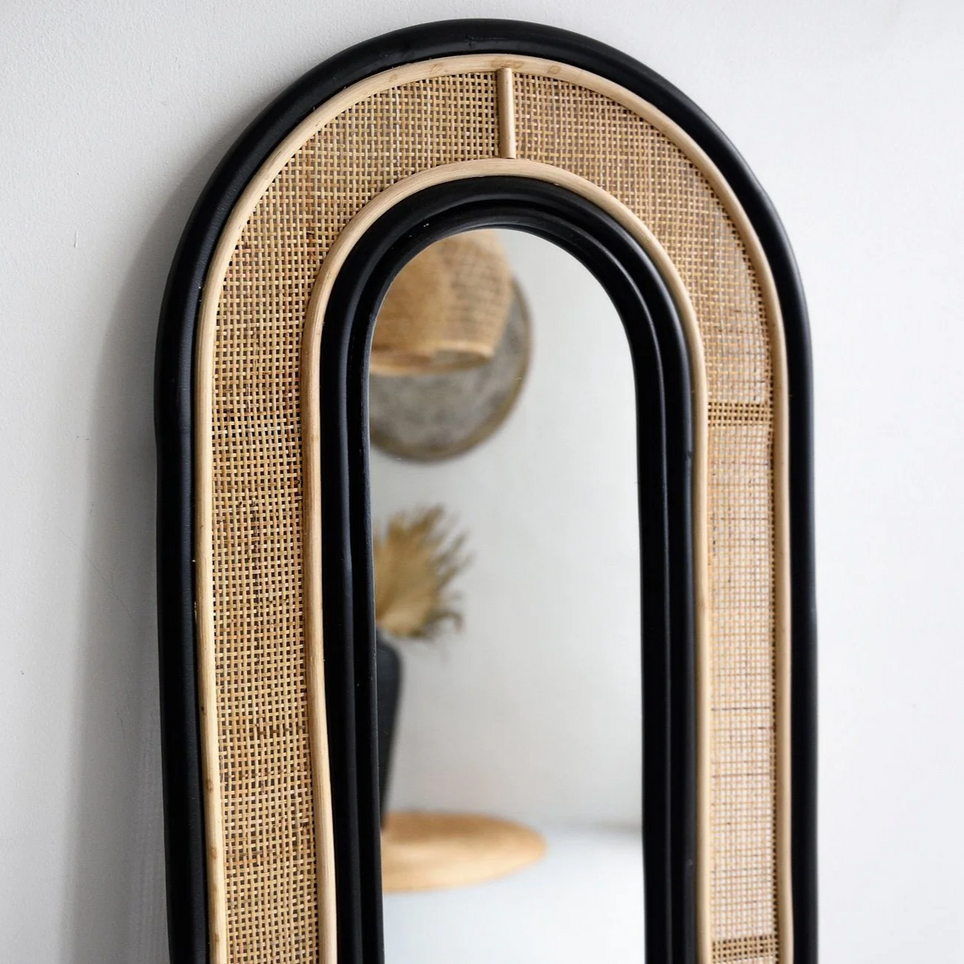 Rattan Wall Mirror - Minnie