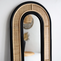 Rattan Wall Mirror - Minnie