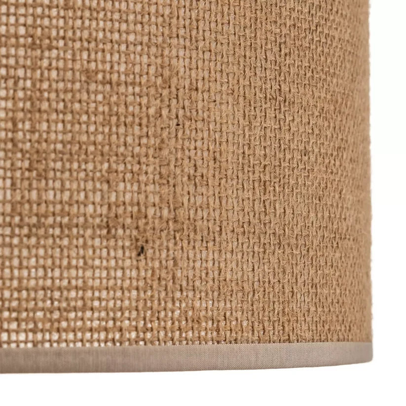 Jute Ceiling Light for Living Room | Natural Hanging Lamp - Liora