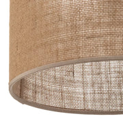 Jute Ceiling Light for Living Room | Natural Hanging Lamp - Liora
