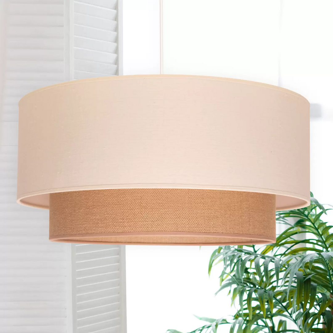 Jute Ceiling Light - Tejas