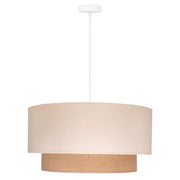 Jute Ceiling Light for Kitchen | Natural Hanging Lamp - Ivor