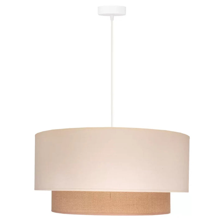 Jute Ceiling Light for Kitchen | Natural Hanging Lamp - Ivor