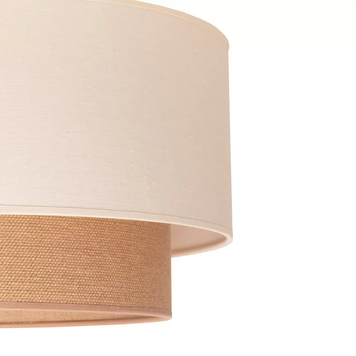 Jute Ceiling Light for Kitchen | Natural Hanging Lamp - Ivor