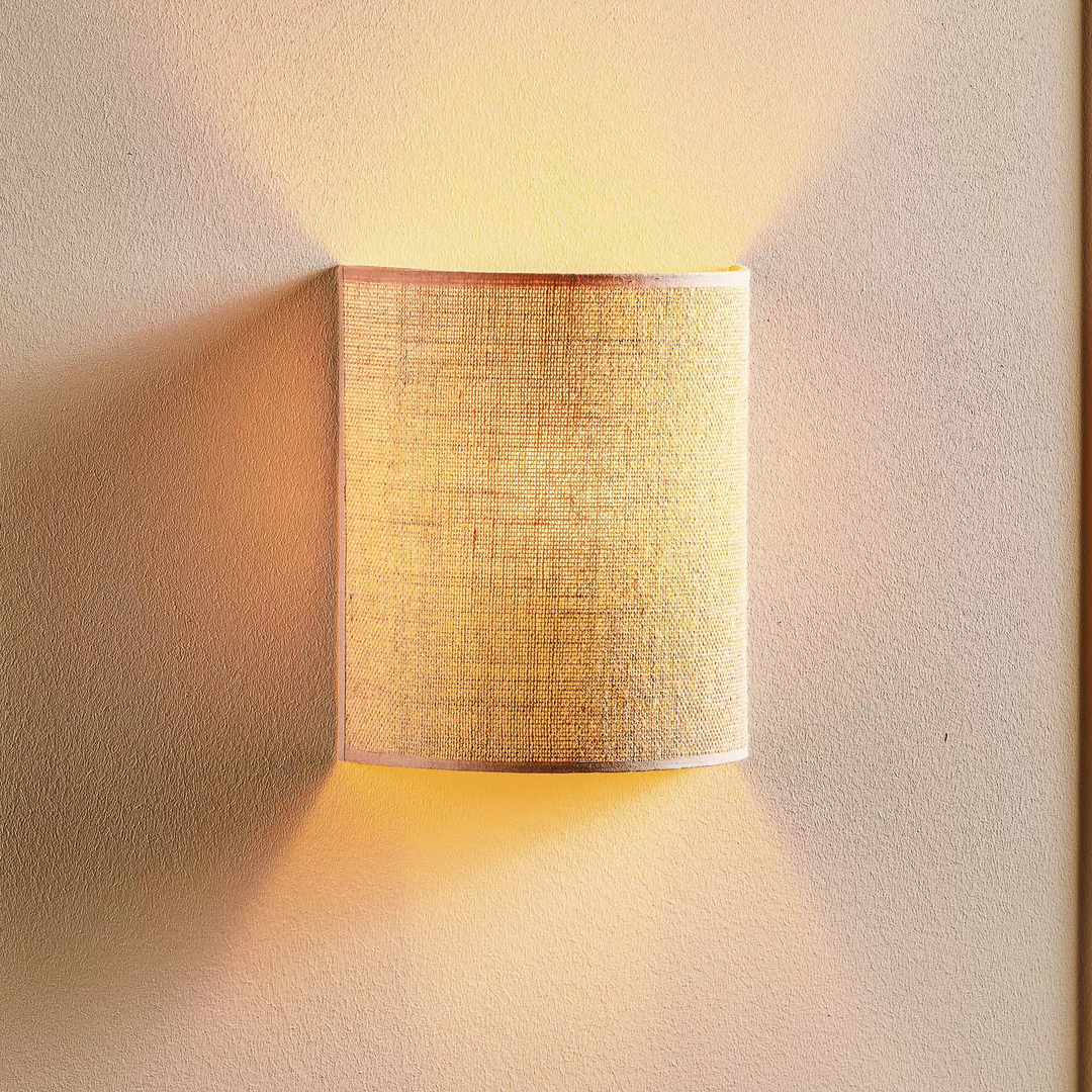 Jute Wall Lamp - Chirag