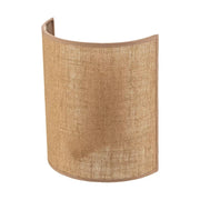Jute Wall Lamp for Living Room - Corvin