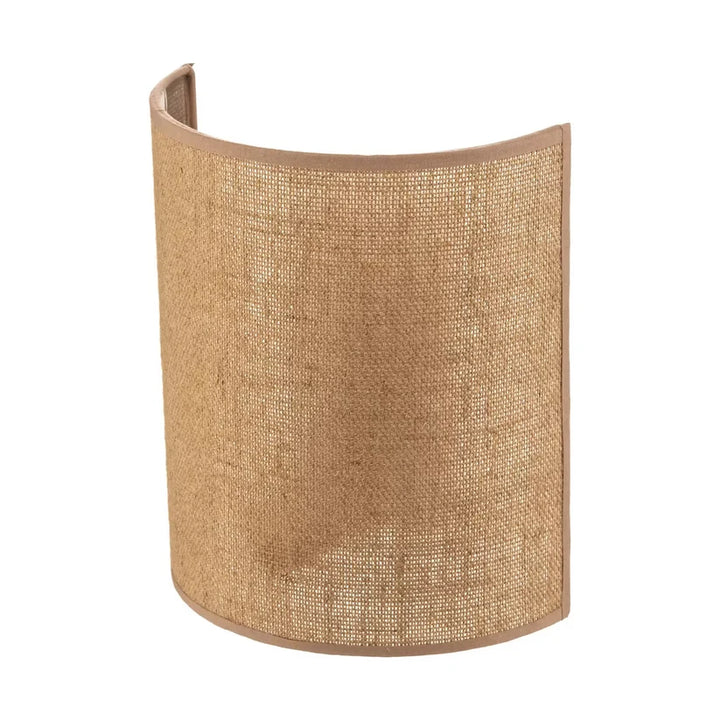 Jute Wall Lamp for Living Room - Corvin