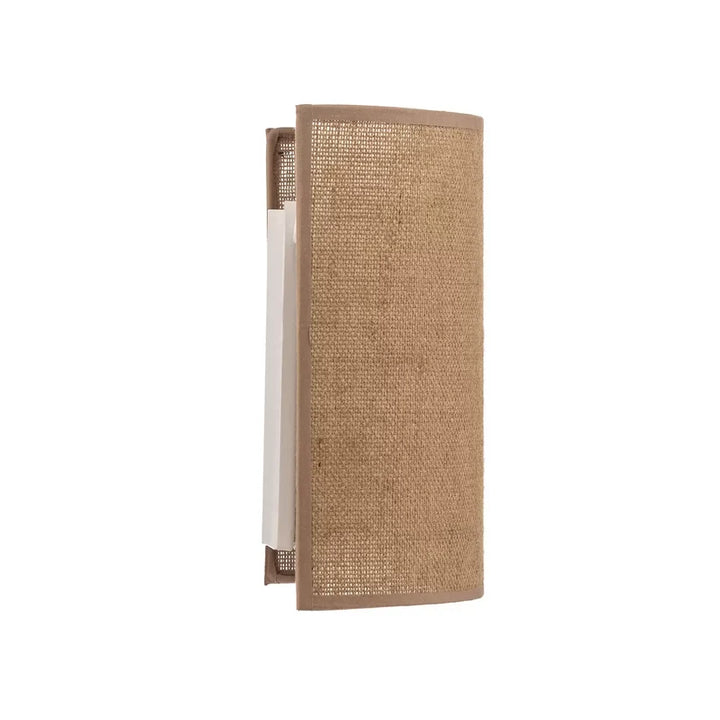 Jute Wall Lamp for Living Room - Corvin