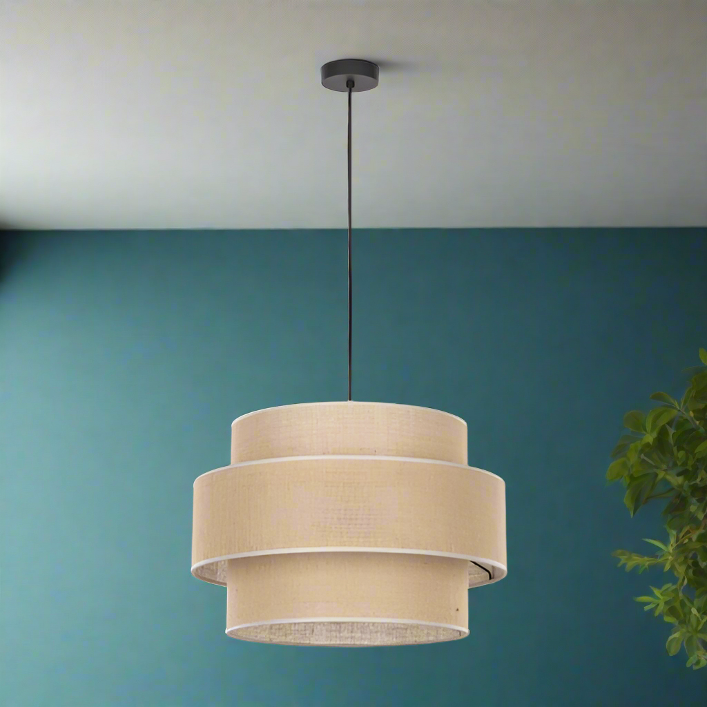 Jute Hanging Light - Dhrish