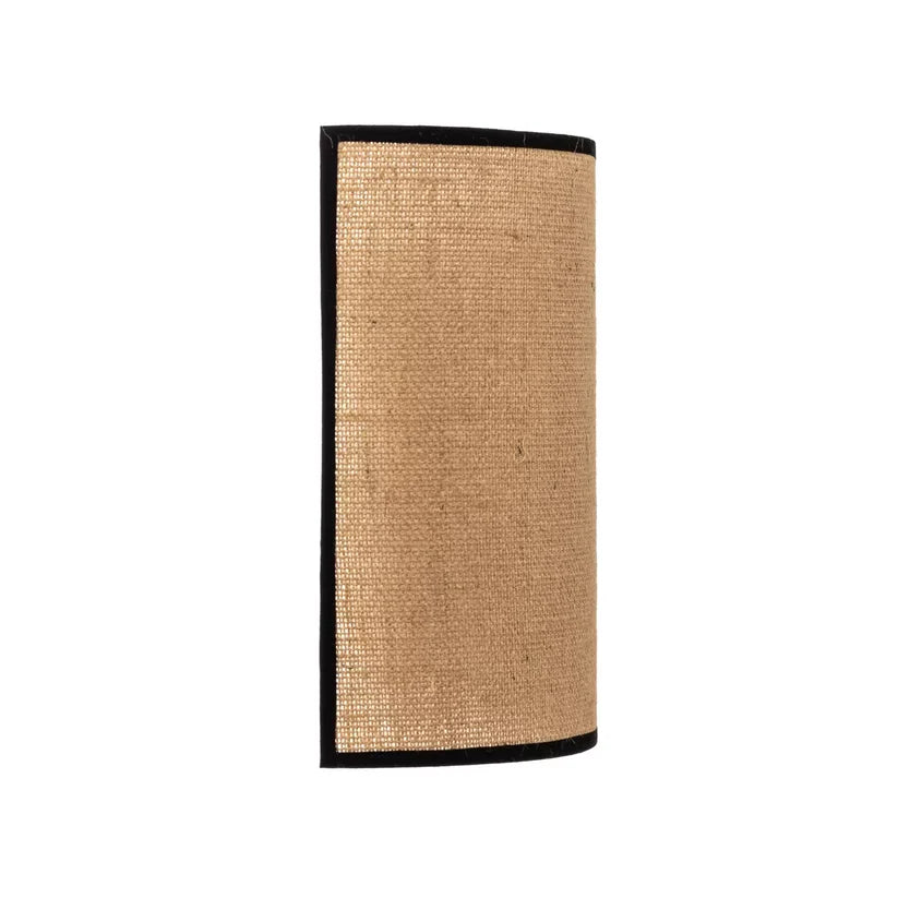 Jute Wall Lamp for Living Room - Draven