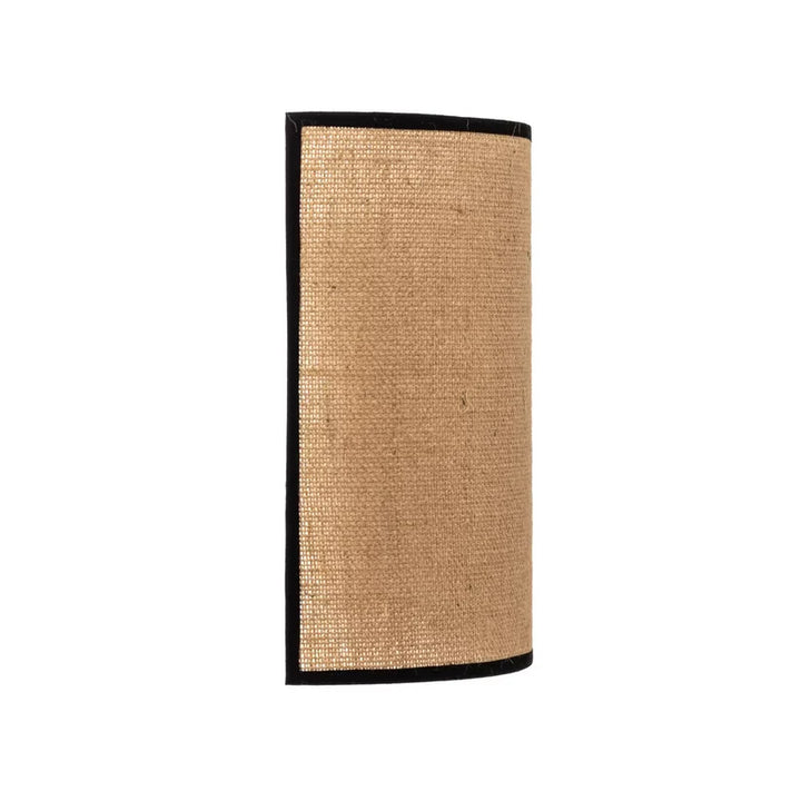 Jute Wall Lamp for Living Room - Draven