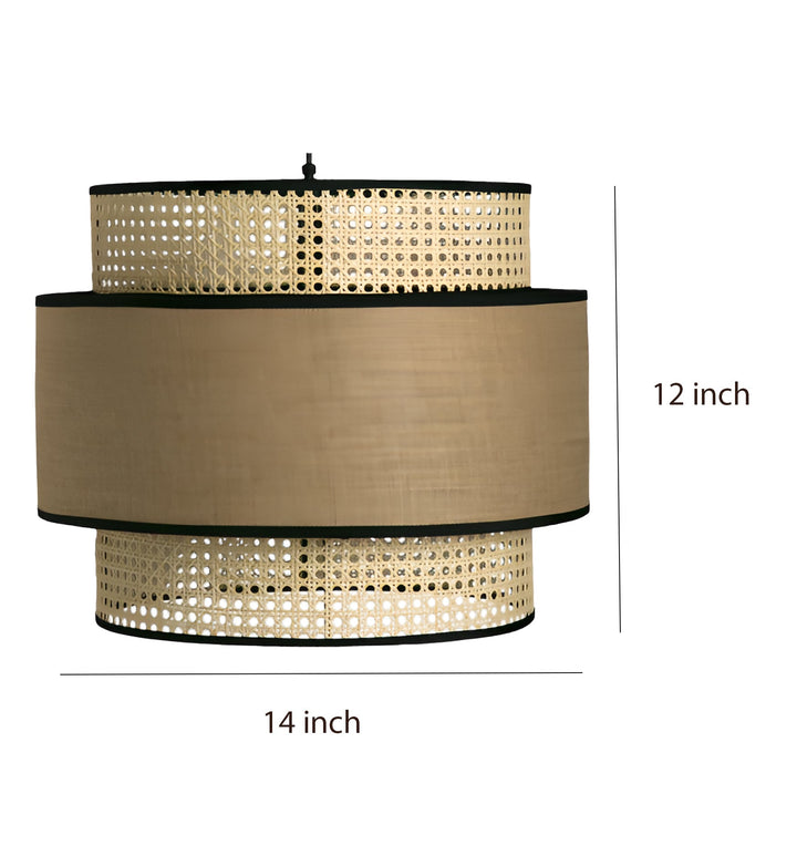 Bamboo Hanging Light for Kitchen | Cane Pendant Lamp - Holt