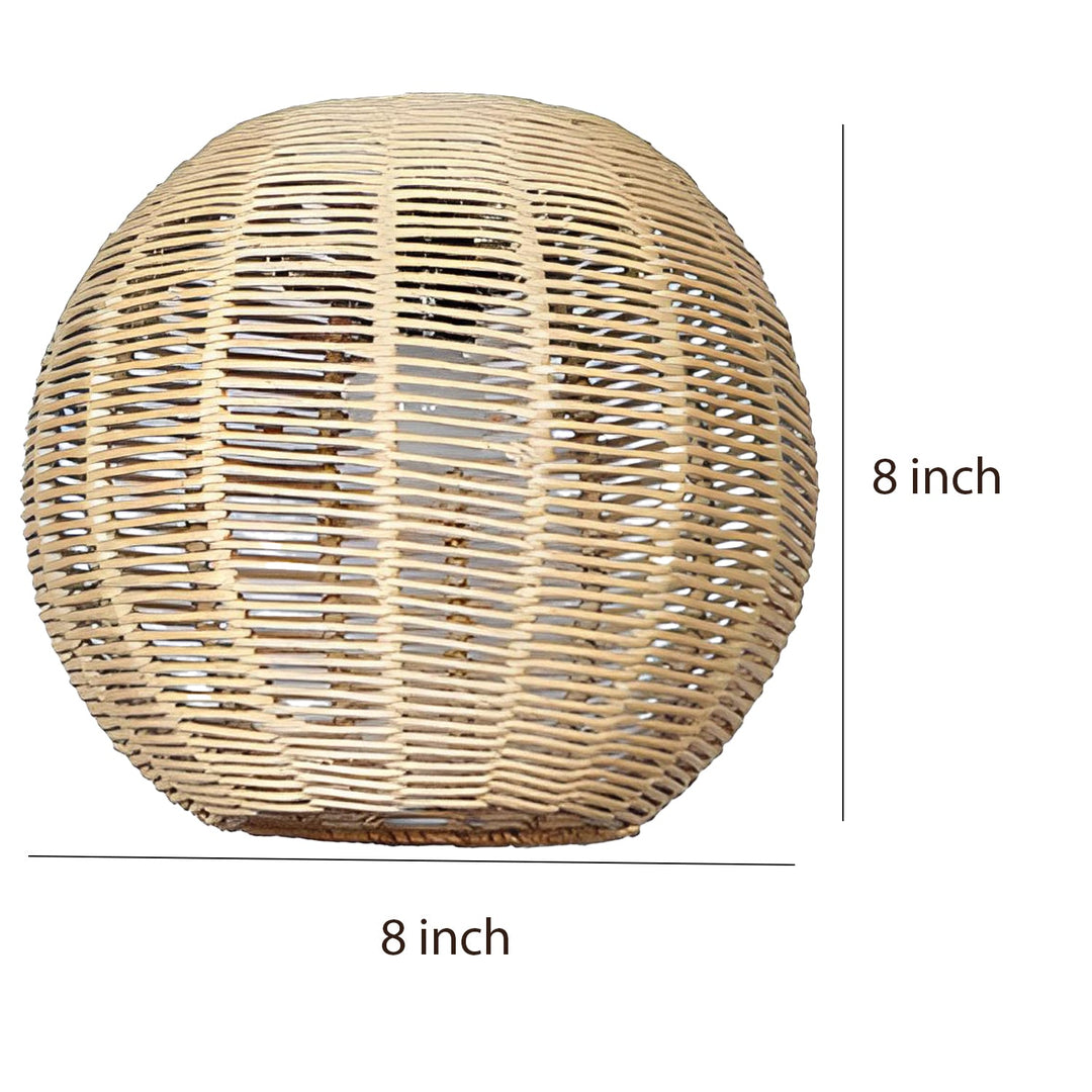 Bamboo Hanging lamp for Living Room | Rattan Pendant light | Cane ceiling light - Alarice - Luxury Rattan Handicrafts  Home > Pendant Lights (Imag