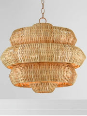 Bamboo Pendant Light for Living Room - Alex by Luxury Rattan Handicrafts 