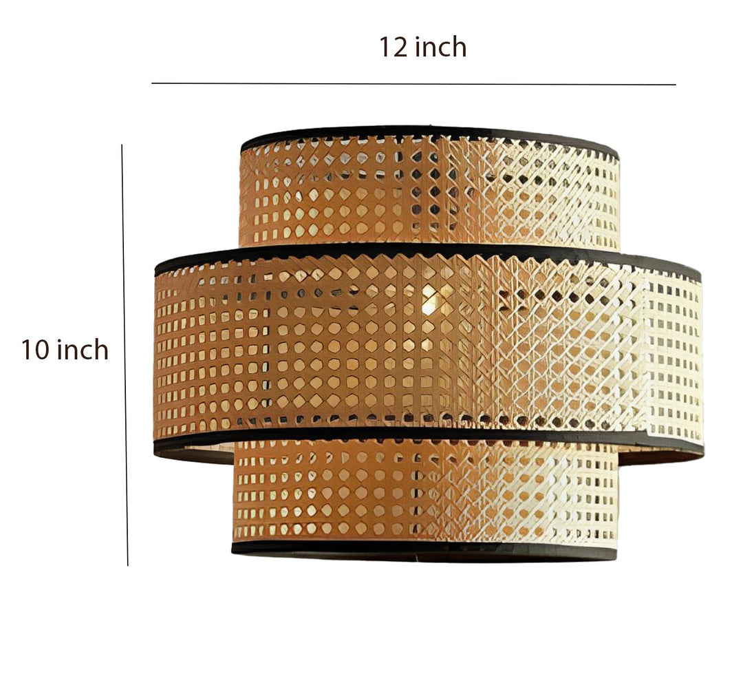 Bamboo Hanging Light for Kitchen | Rattan Pendant Lamp - Alex