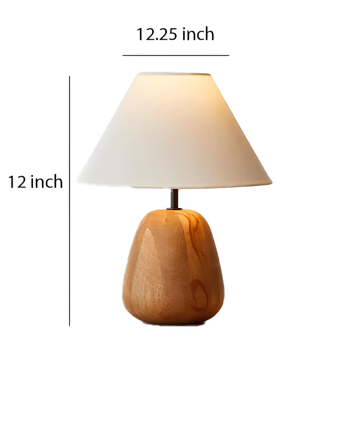 Rattan & Bamboo Table Lamp for Bedroom - Wilder