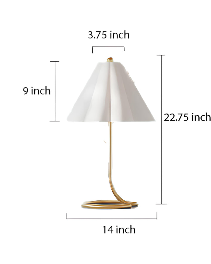 Rattan & Bamboo Table Lamp for Bedroom | Handmade - Ananya