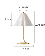 Rattan & Bamboo Table Lamp for Bedroom - Ananya