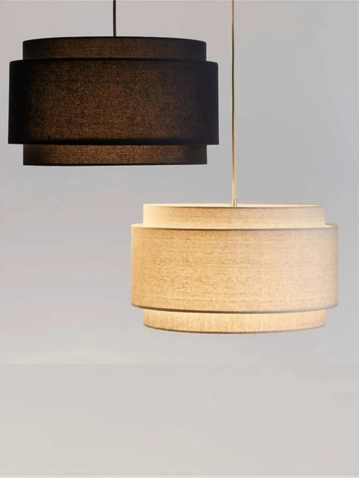 Japandi Hanging Light for Living Room | Modern Pendant Lamp - Wesley