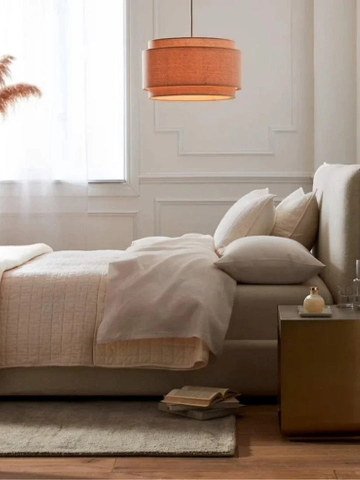Japandi Hanging Light for Living Room | Modern Pendant Lamp - Wesley