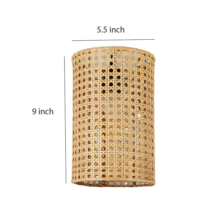 Bamboo Hanging Light for Kitchen | Rattan Pendant Lamp - Ariel
