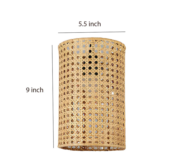 Bamboo Hanging Light for Kitchen | Rattan Pendant Lamp - Ariel