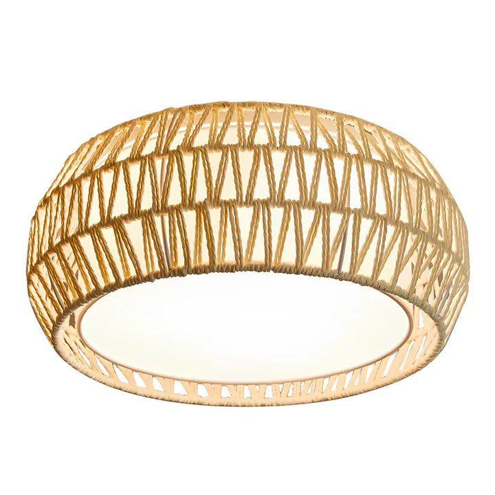 Jute Pendant Light for Living Room - Verona