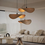 Bamboo Pendant Light for Dining Room and Kitchen Island