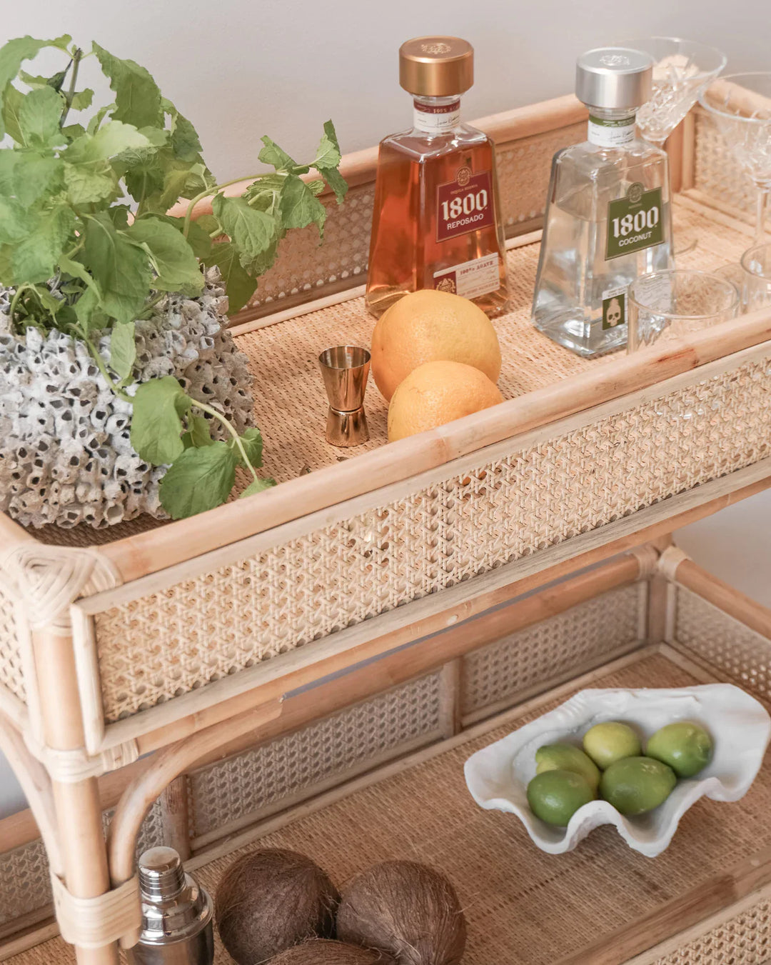 Rattan Bedside Table | Cane Side table | Bamboo table - Asmee - Luxury Rattan Handicrafts  Uncategorized (Image 3)