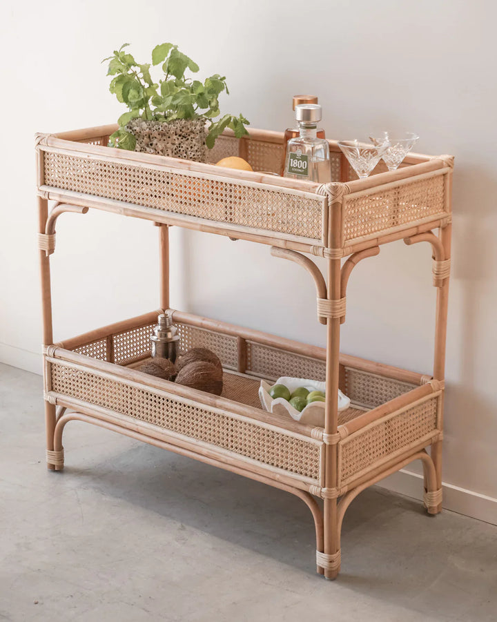 Rattan Bedside Table | Cane Side table | Bamboo table - Asmee - Luxury Rattan Handicrafts  Uncategorized (Image 5)