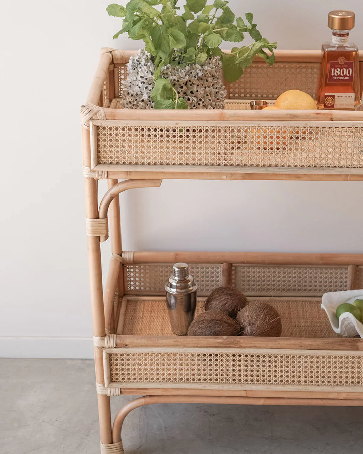 Rattan Bedside Table | Cane Side table | Bamboo table - Asmee - Luxury Rattan Handicrafts  Uncategorized (Image 6)