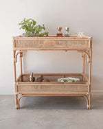 Rattan Bedside Table | Cane Side table | Bamboo table - Asmee - Luxury Rattan Handicrafts  Uncategorized (Image 2)