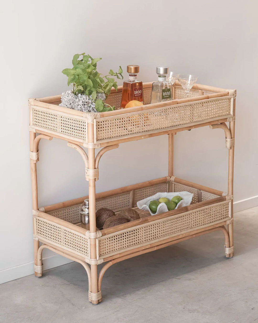 Rattan Bedside Table | Cane Side table | Bamboo table - Asmee - Luxury Rattan Handicrafts  Uncategorized (Image 1)