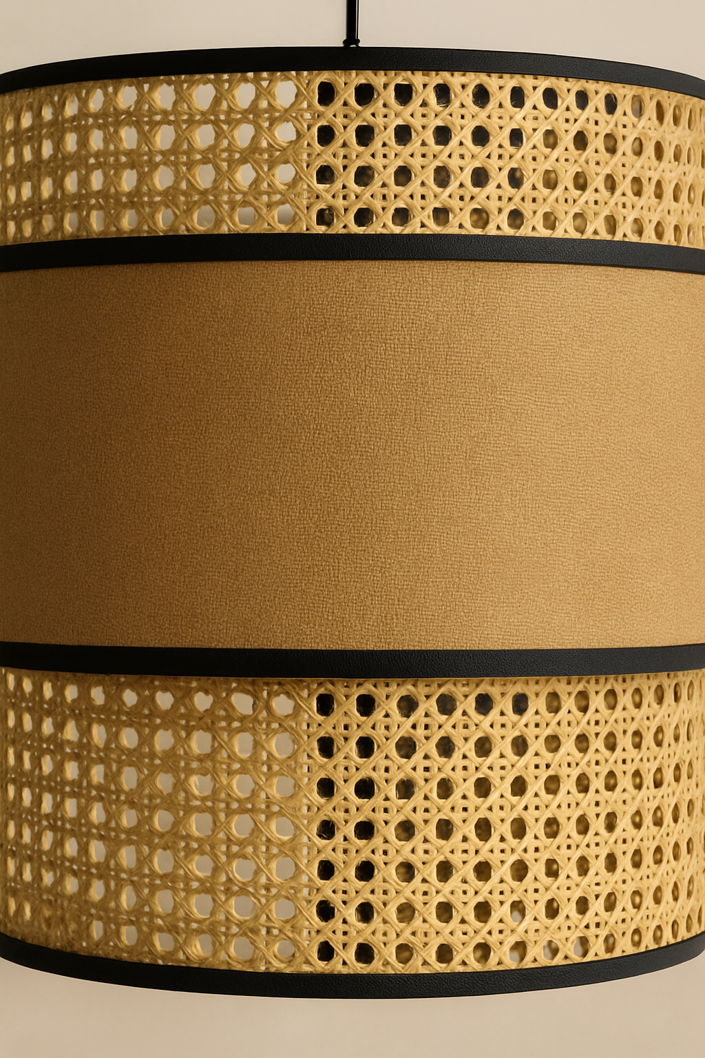 Bamboo Hanging Light for Kitchen | Cane Pendant Lamp - Holt