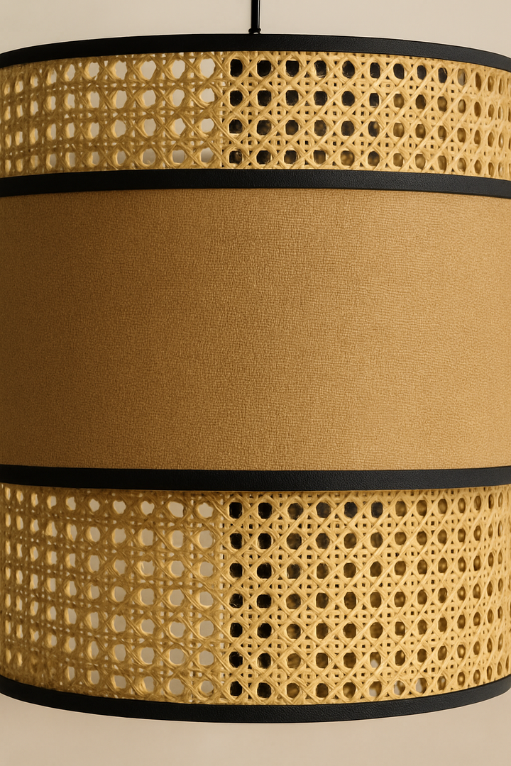 Bamboo Hanging Light for Kitchen | Cane Pendant Lamp - Holt
