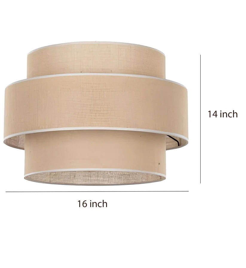 Jute Hanging Light for Living Room | Natural Pendant Lamp - Ulvar