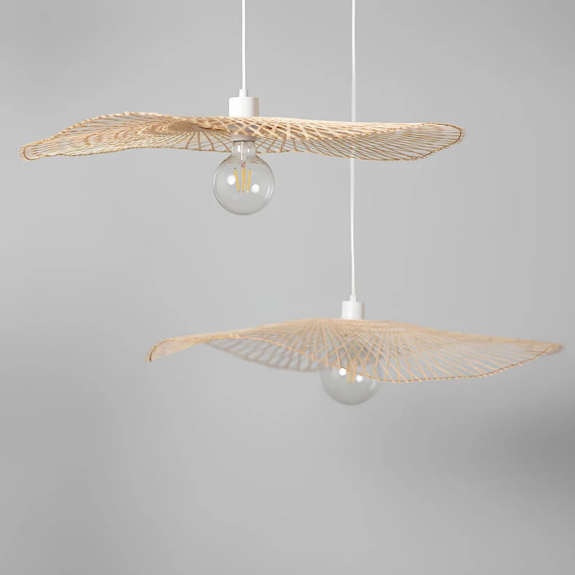 Wicker Hanging Light for Living Room - Cetabel