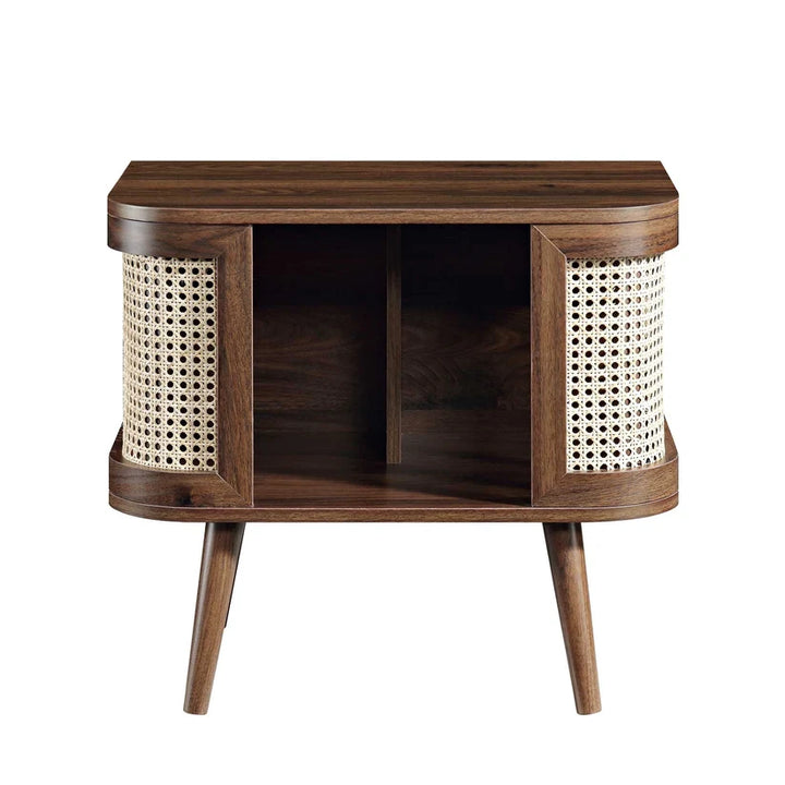 Mango Wood Bedside Table for Bedroom | Handcrafted Bedside Table - Firella