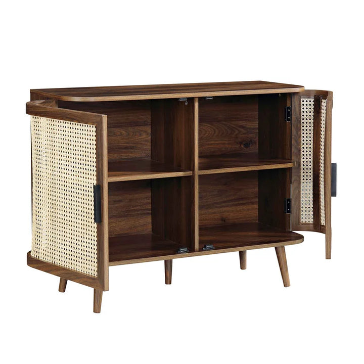 Mango Wood Sideboard for Dining Room | Handcrafted Sideboard - Sawyer