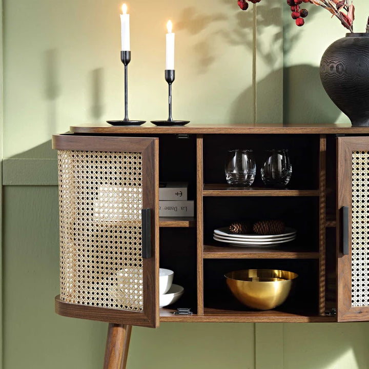 Mango Wood Sideboard for Dining Room - Thane