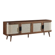 Mango Wood TV Unit for Living Room - Elayaa