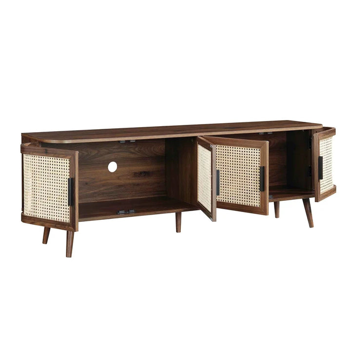 Mango Wood TV Unit for Living Room - Elayaa