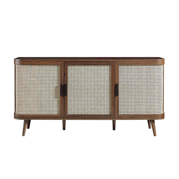 Mango Wood Sideboard for Dining Room | Handcrafted Sideboard - Pioraa