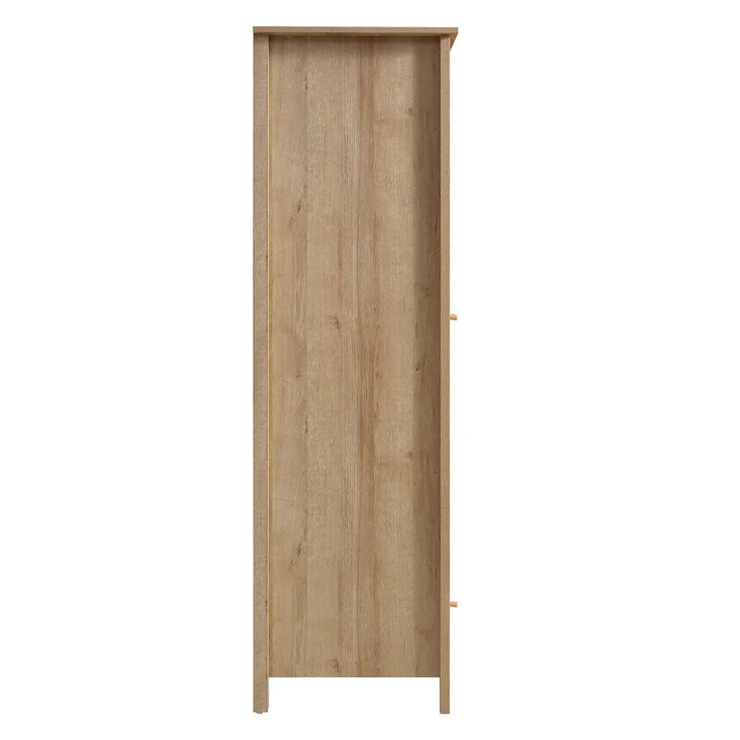 Mango Wood Wardrobe for Bedroom | Handcrafted Wardrobe - Elisa