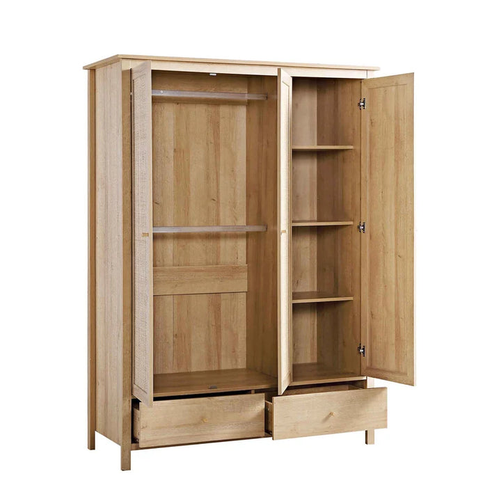 Mango Wood Wardrobe for Bedroom | Handcrafted Wardrobe - Bodhi